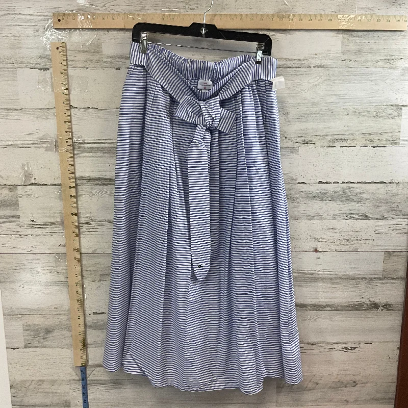 Blue & White Skirt Maxi Target, Size L