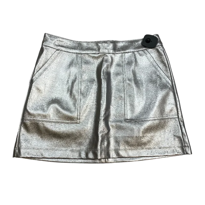 Silver Skirt Mini & Short A New Day, Size S