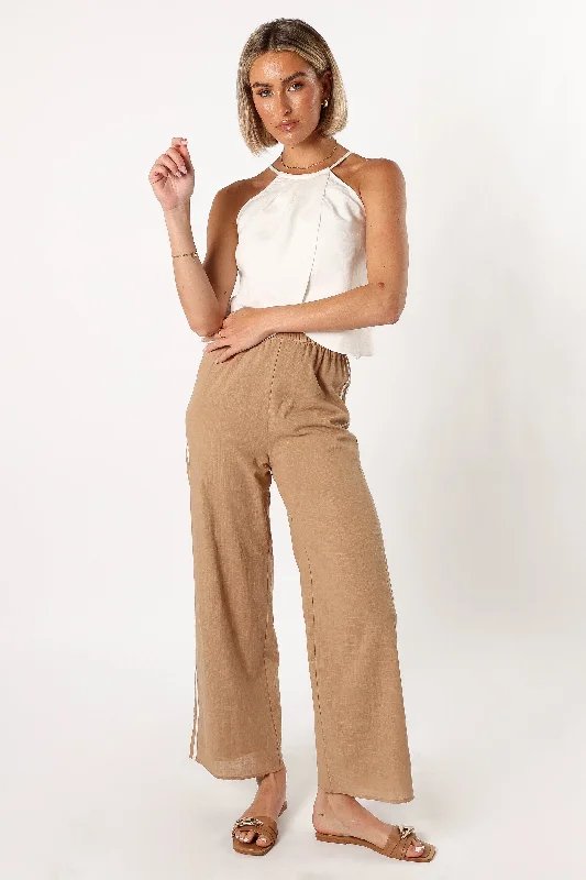 Augustine Pants - Tan