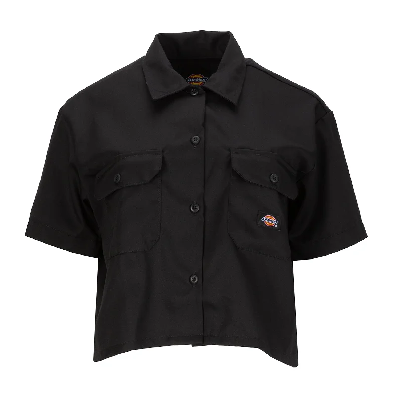 Cropped Work Shirt - Womens