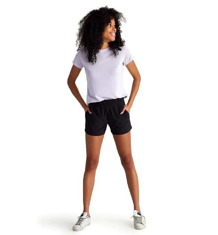 Women's Pull-On Breeze Short - Black